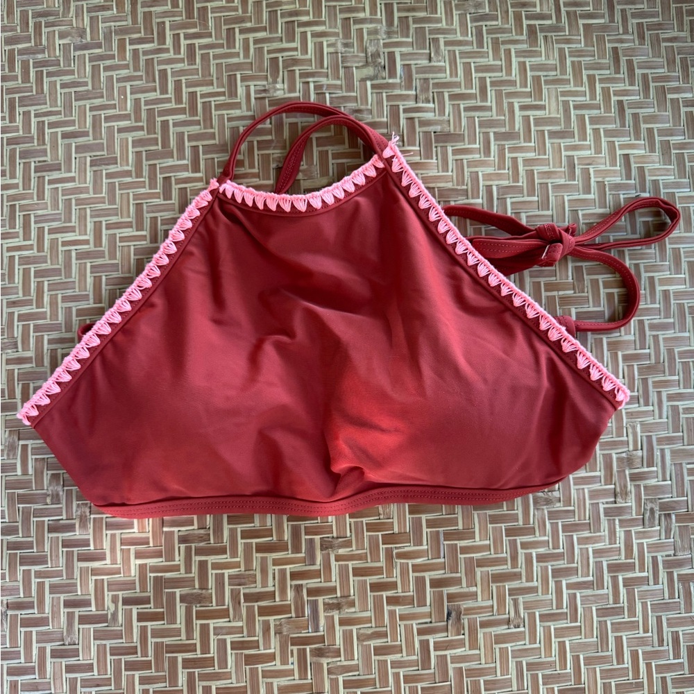 Halter swim top from aerie.